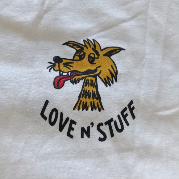Brixton // NWOT “Love n’ Stuff” Cartoon Graphic T-shirt - Picture 3 of 7